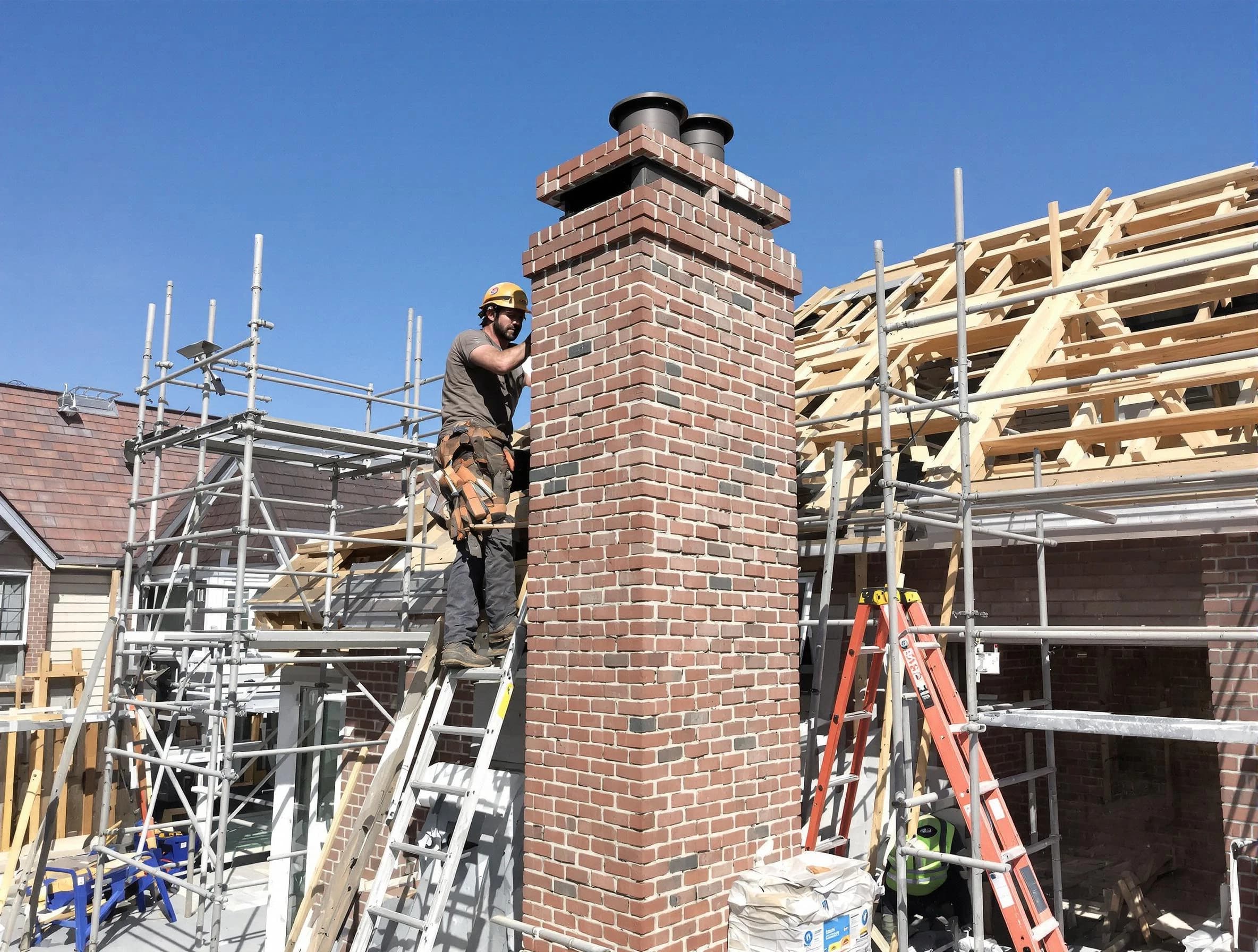 New chimney installation completed by Mountain Green Chimney Sweep in Mountain Green, UT