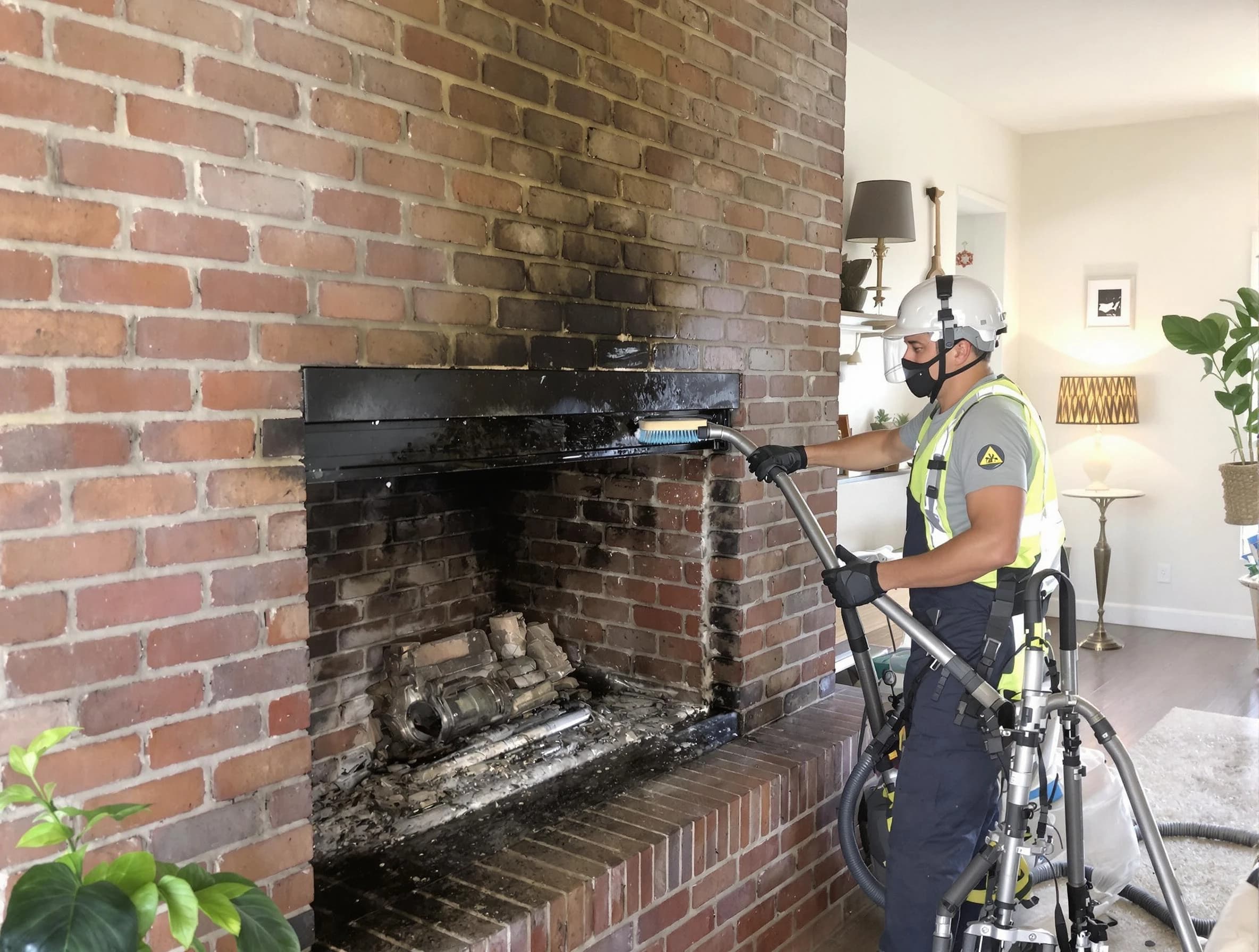 Mountain Green Chimney Sweep providing fireplace cleaning services in Mountain Green, UT