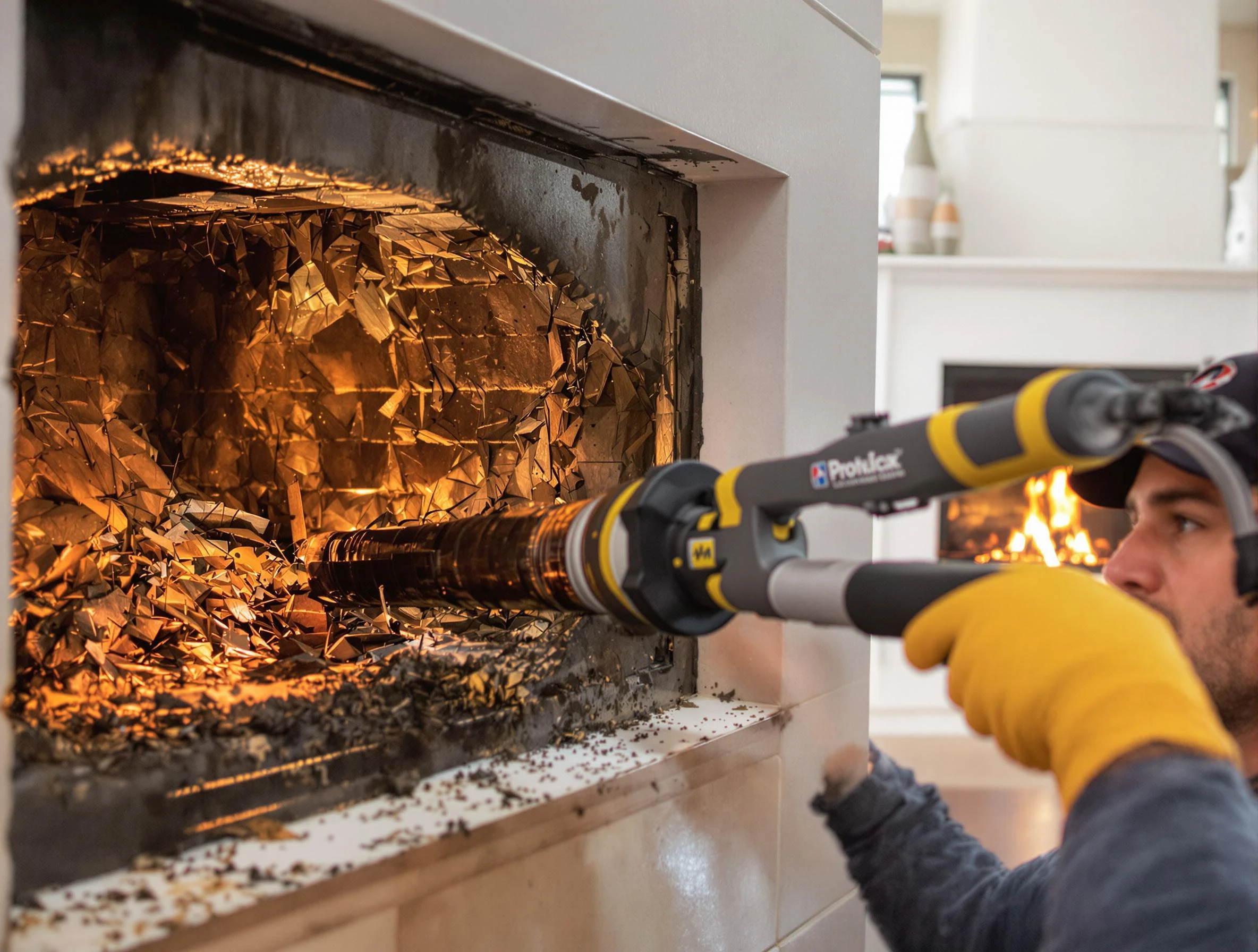 Professional chimney cleaning by Mountain Green Chimney Sweep in Mountain Green, UT