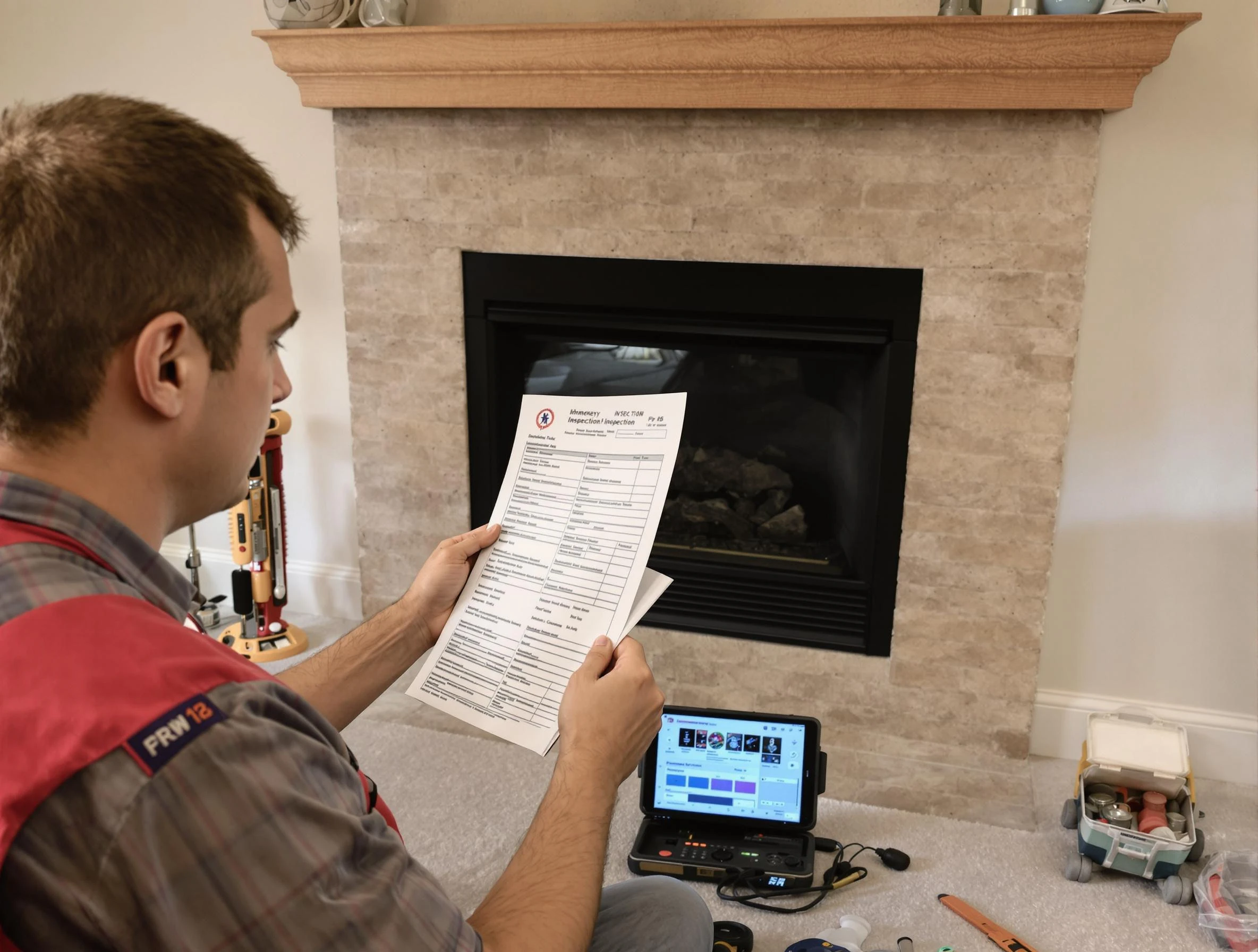 Thorough chimney inspection by Mountain Green Chimney Sweep in Mountain Green, UT