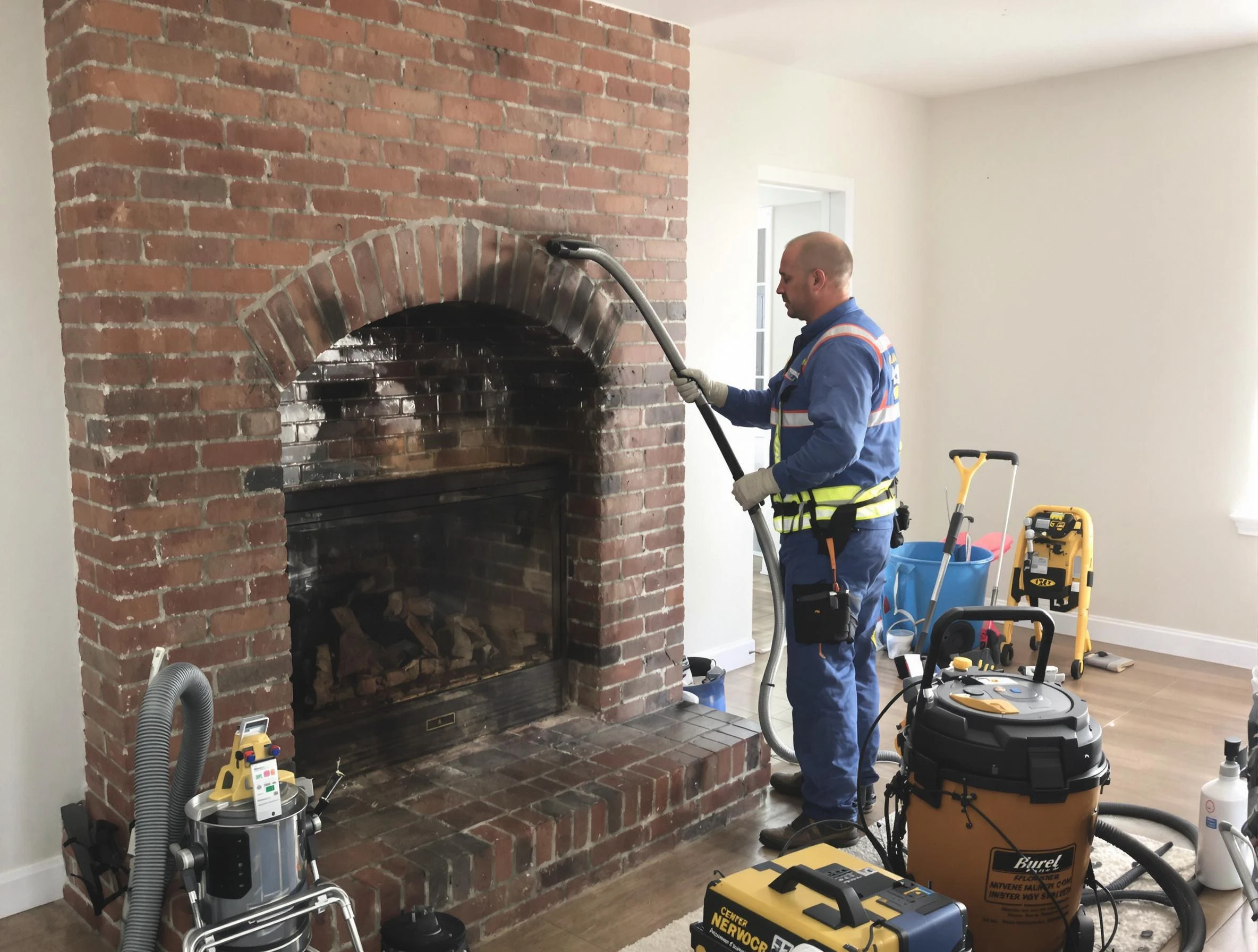 Mountain Green Chimney Sweep expert performing detailed chimney sweep in Mountain Green, UT